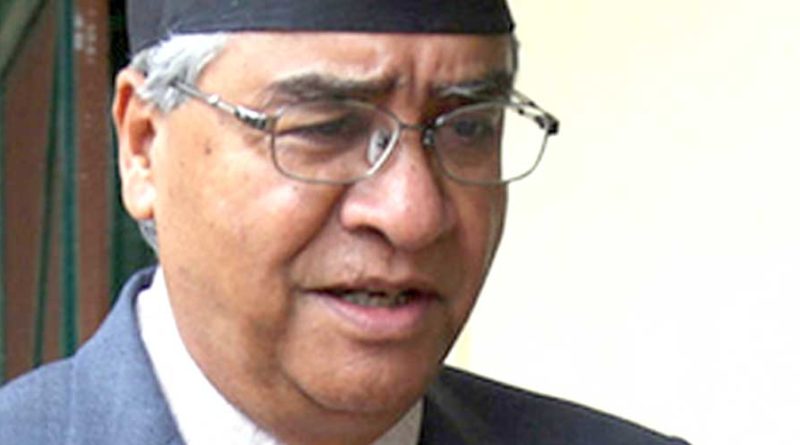 नेपाली काँग्रेसका सभापति शेरबहादुर देउवा