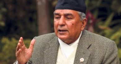 नेपाली काँग्रेसका वरिष्ठ नेता रामचन्द्र पौडेल