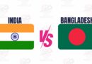 आइसीसी टी–२० विश्वकपमा भारत र बंग्लादेशबीच प्रतिष्पर्धा हुँदै